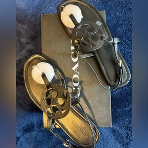 Coach - Jaci leather sandals